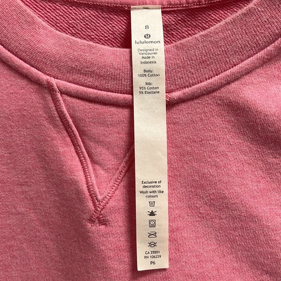 Lululemon athletics sweat shirts size 8 - Picture 2 of 4